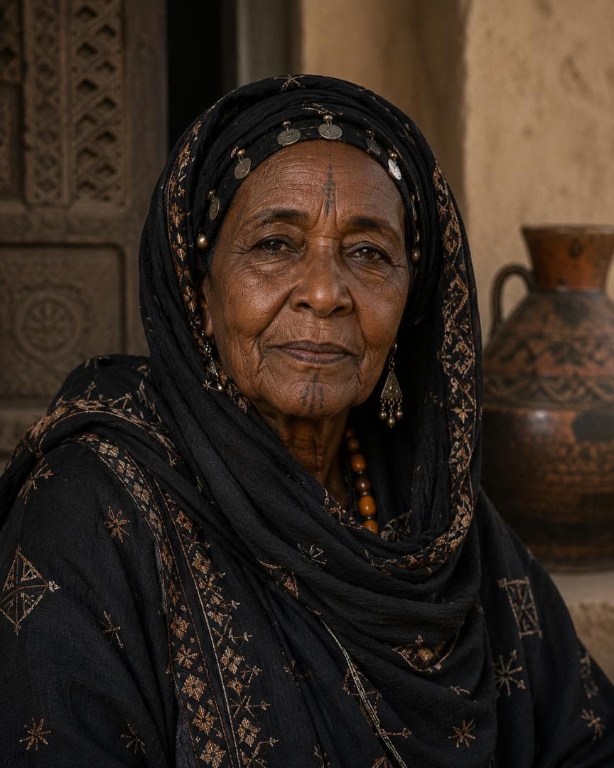 Portrait of Hajia Fadimata