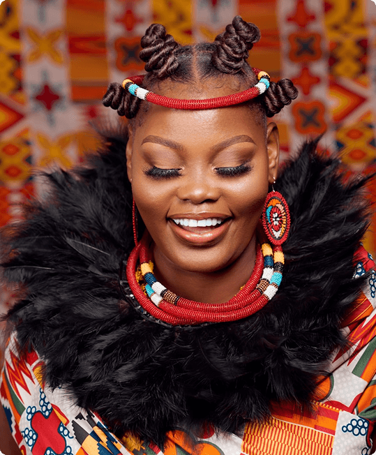 Image of woman smiling